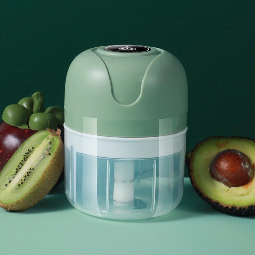 Mini Triturador de Alimentos Automático - Elétrico