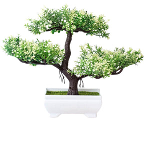 Bonsai Artificial para Decoração Realista - Pequeno Porte