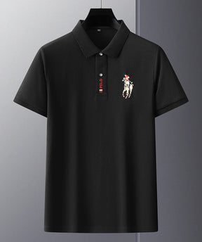 Camiseta Polo Casual Bordada - Modelo 2024