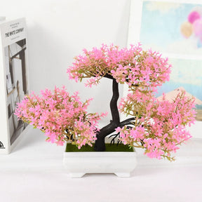 Bonsai Artificial para Decoração Realista - Pequeno Porte