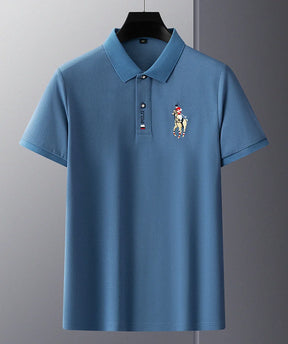 Camiseta Polo Casual Bordada - Modelo 2024