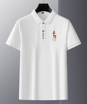 Camiseta Polo Casual Bordada - Modelo 2024