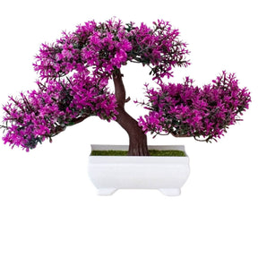 Bonsai Artificial para Decoração Realista - Pequeno Porte