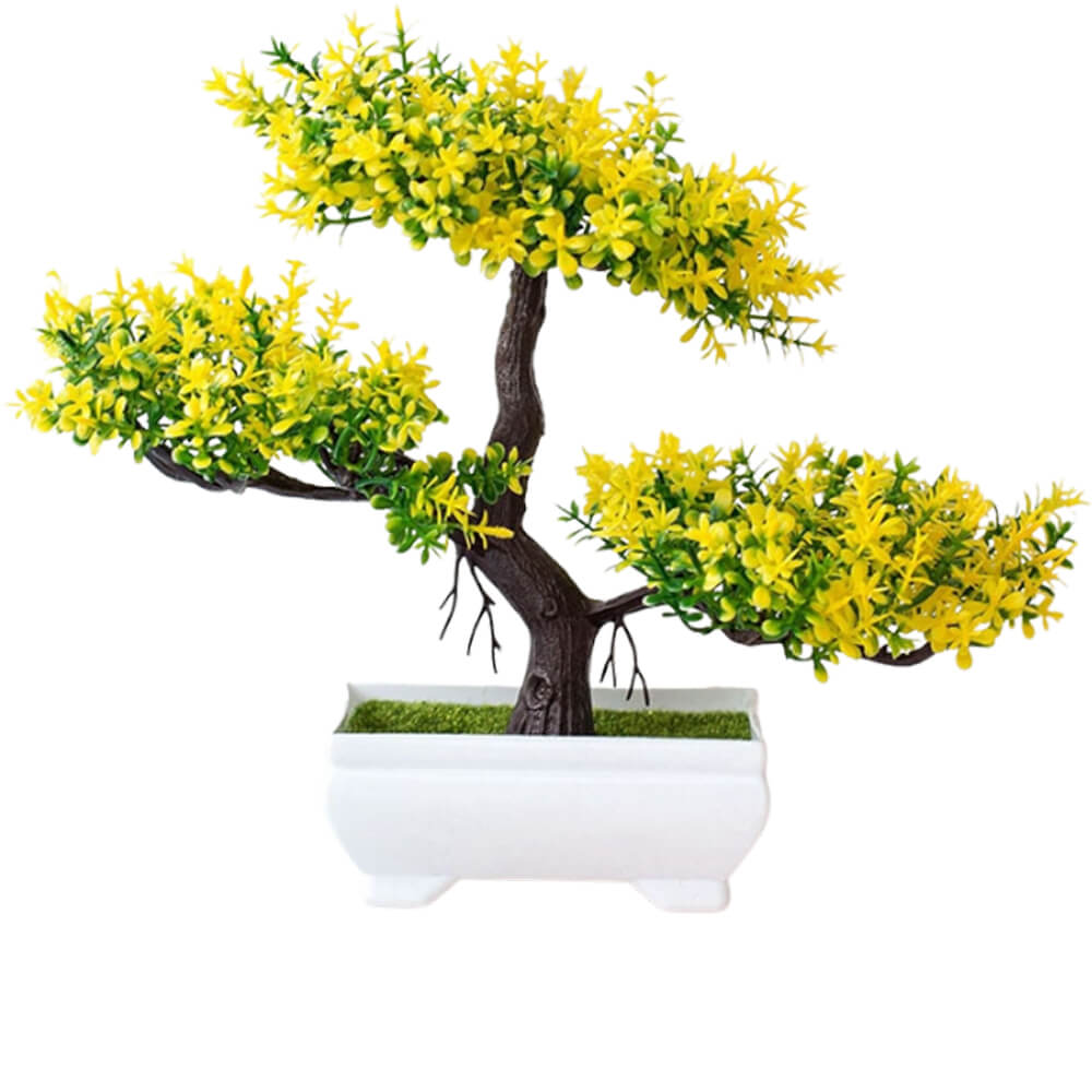 Bonsai Artificial para Decoração Realista - Pequeno Porte