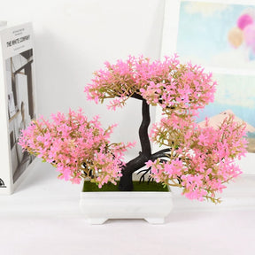 Bonsai Artificial para Decoração Realista - Pequeno Porte